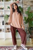 Beyond Terry Oversized Cowl Knit Tuscan Marl